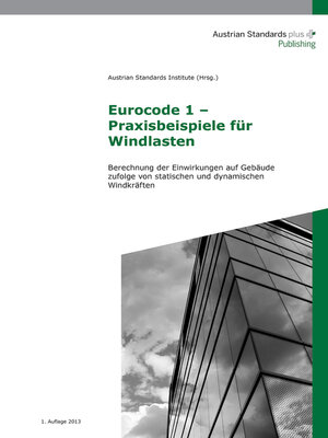 cover image of Eurocode 1 – Praxisbeispiele für Windlasten